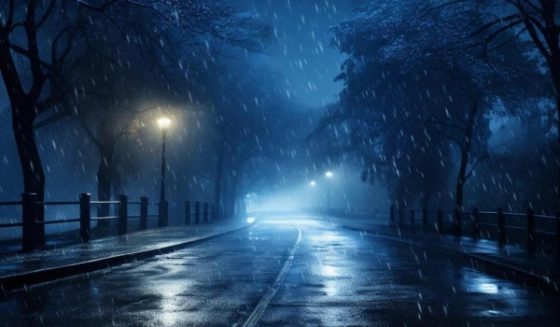 سردیوں کی بارش