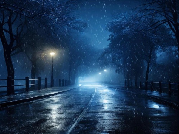 سردیوں کی بارش